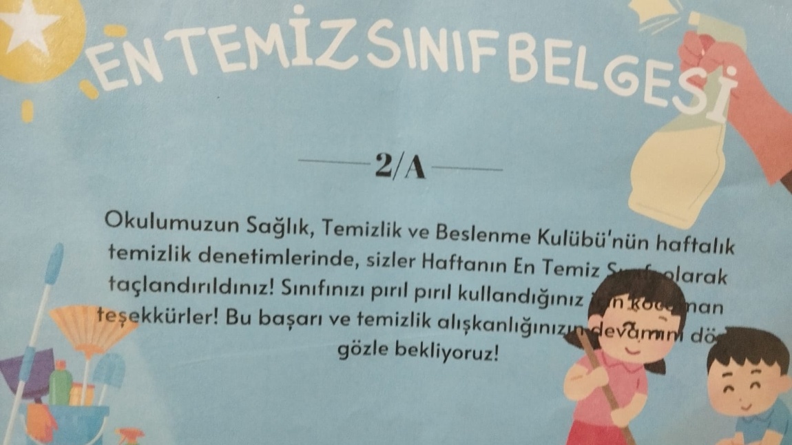 HAFTANIN EN TEMİZ SINIFI